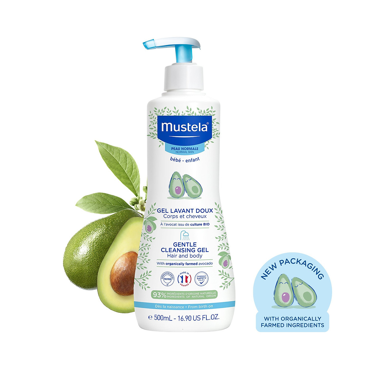Top 10 sữa tắm thảo dược lành tính tốt nhất cho bé hiện nay Sữa tắm Mustela