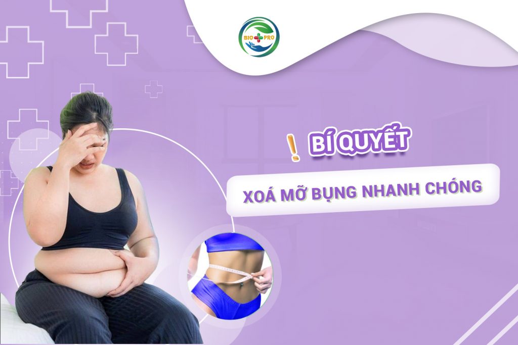 Bí quyết xóa mỡ bụng nhanh chóng