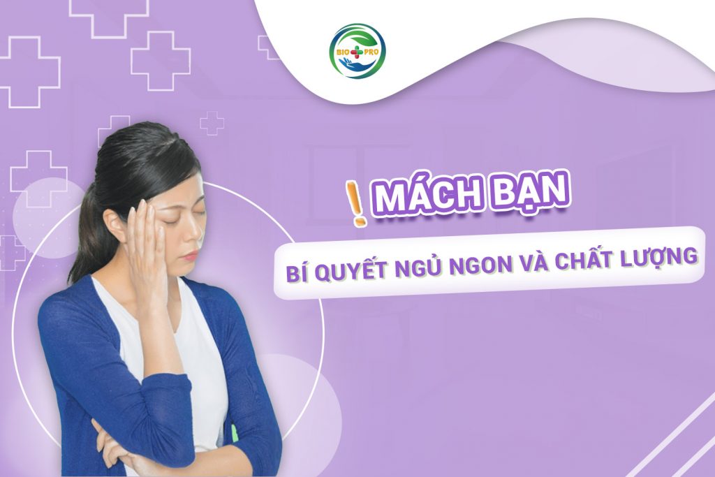 Mách bạn bí quyết ngủ ngon và chất lượng