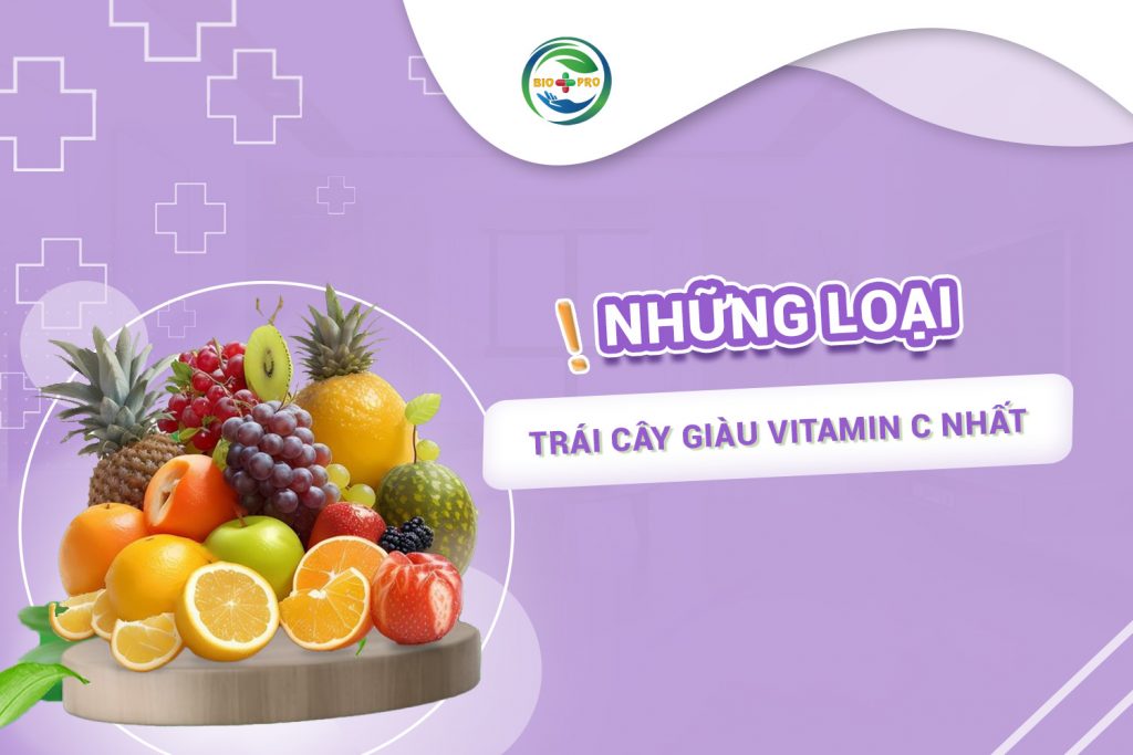 Những loại trái cây giàu vitamin C nhất