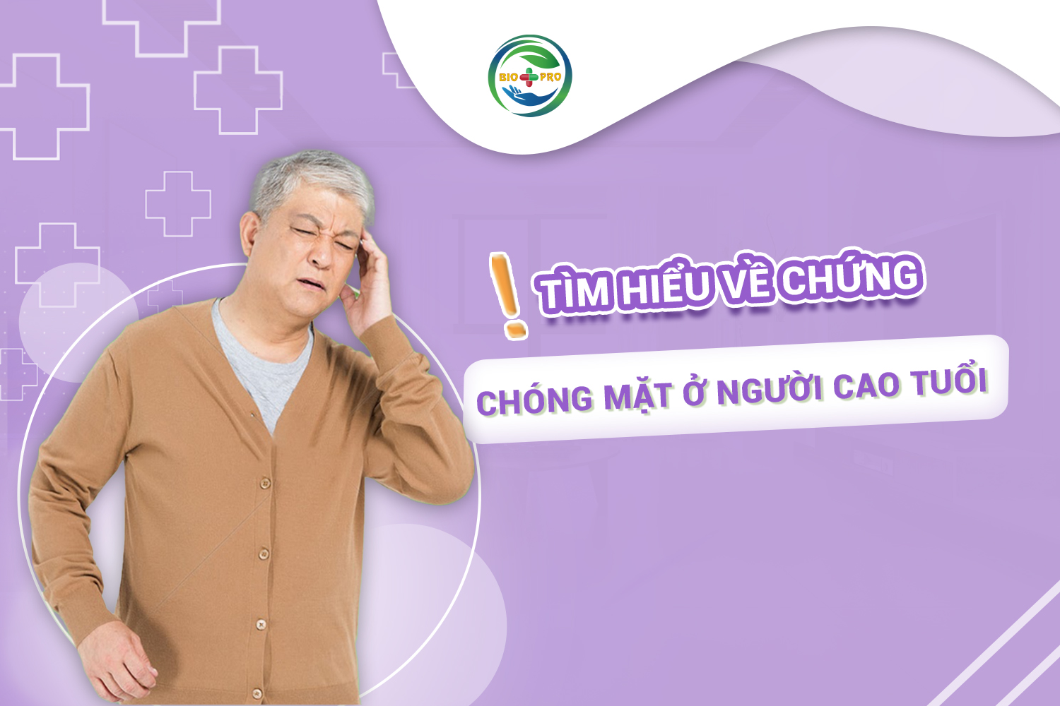 Tìm hiểu về chứng chóng mặt ở người cao tuổi