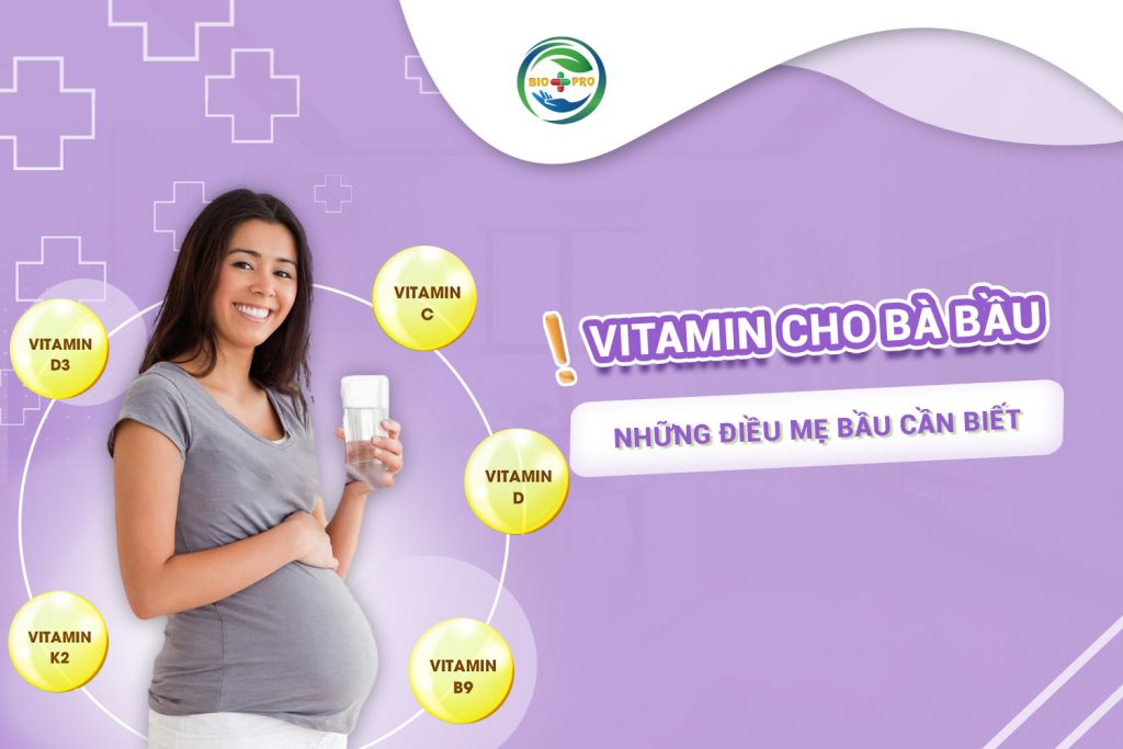 BIO Vitamin cho me bau nhung dieu me bau can bie