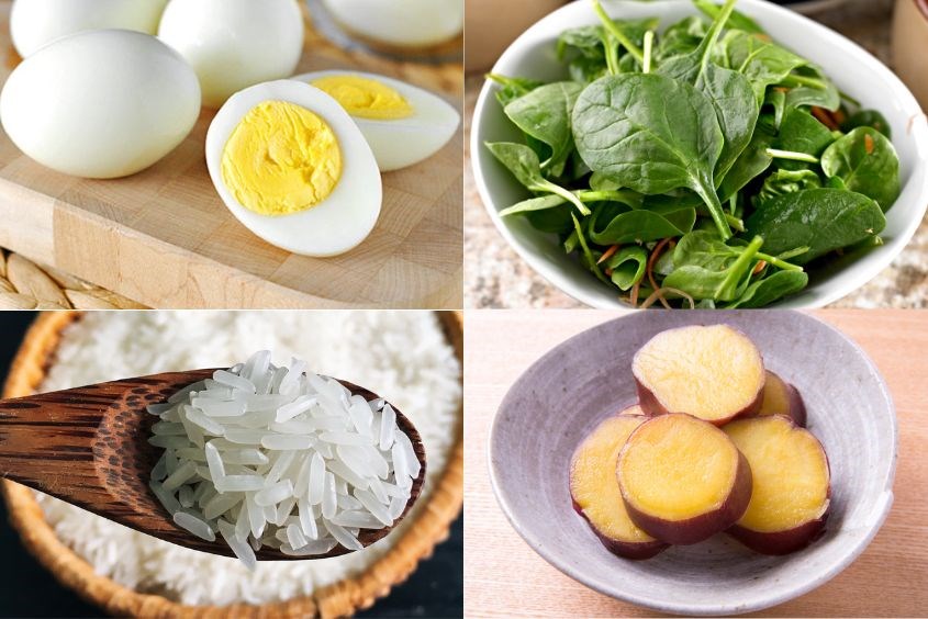 Khoai lang có bao nhiêu calo? Ăn nhiều có béo không? Khoai lang luộc kết hợp với trứng luộc còn giúp giảm cân cực tốt