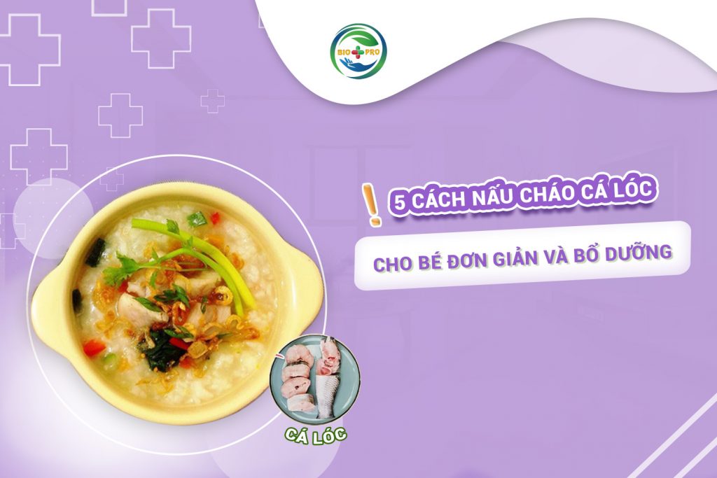 Bật mí 5 cách nấu cháo cá lóc cho bé đơn giản và bổ dưỡng
