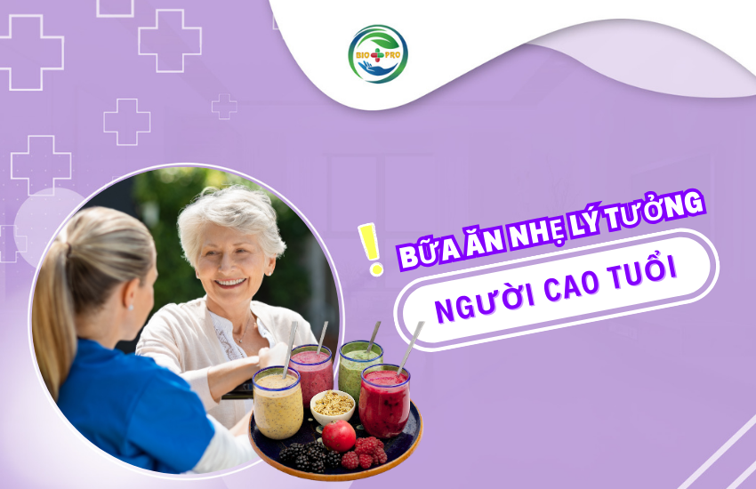 Vậy như thế nào là một bữa ăn nhẹ “vừa đủ” cho người lớn tuổi